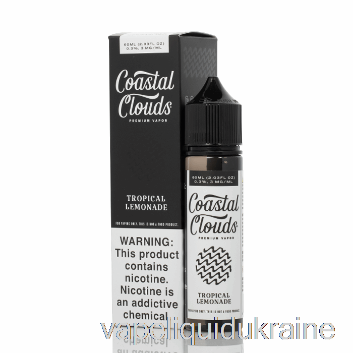 Vape Ukraine Tropical Lemonade - Coastal Clouds Co. - 60mL 0mg